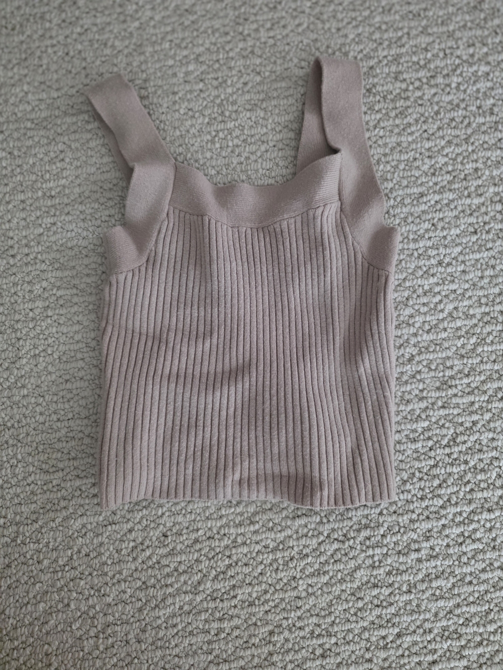 Abercrombie & Fitch Ribbed Sweater Tank Top XS